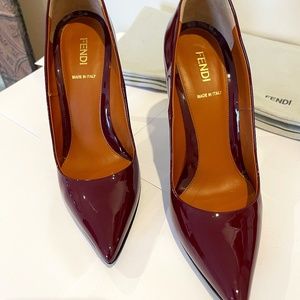 Fendi Patent Leather Stilettos